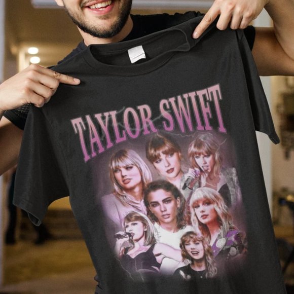 The Eras Tour Vintage Style Tshirt Taylor Swift - Trends Bedding